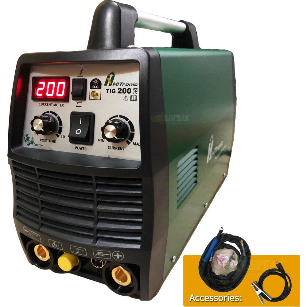 Hitronic TIG 200S / 200C DC Inverter Welding Machine - Goldpeak Tools PH Hitronic