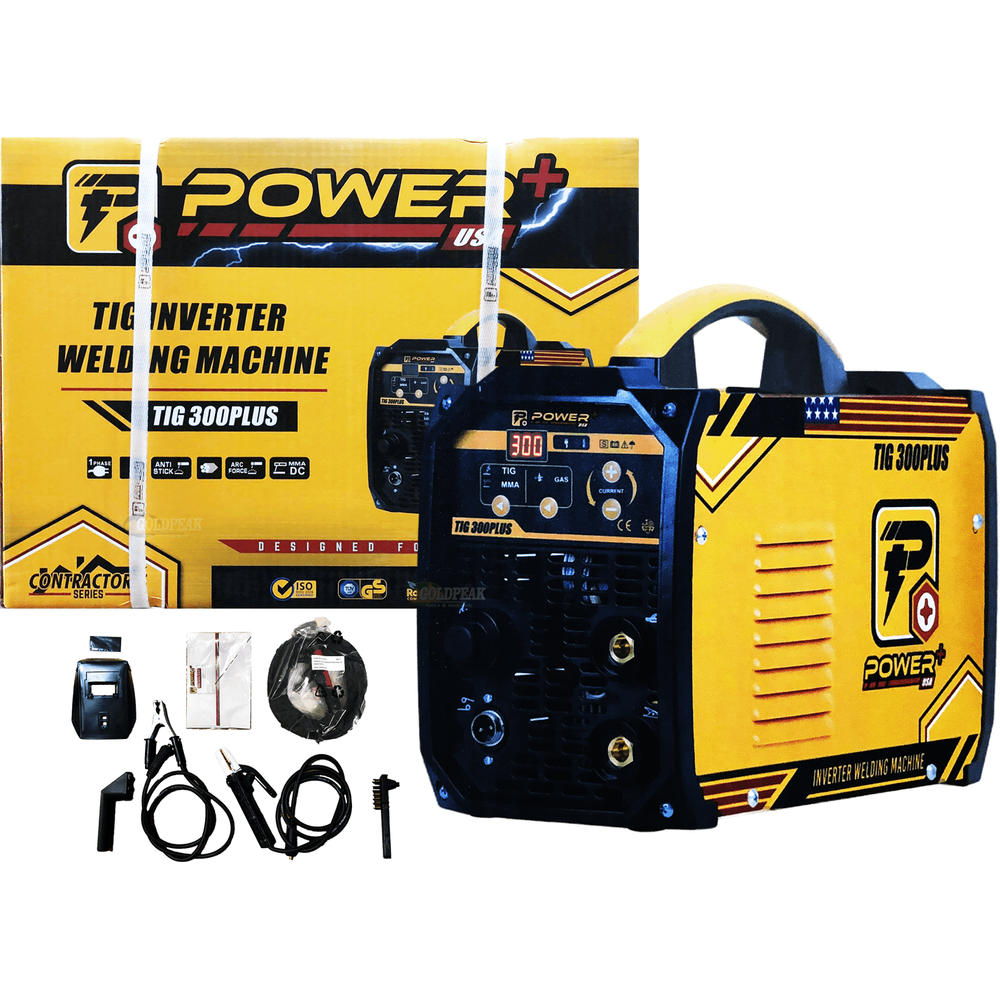 Powerplus TIG 300PLUS DC Inverter Welding Machine 2in1 TIG-ARC | Powerplus by KHM Megatools Corp. Main image