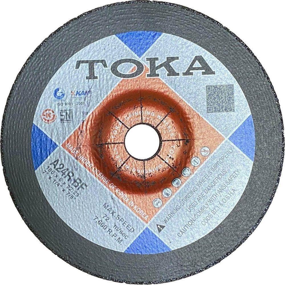 Toka A24R Depressed Center Wheel / Grinding Disc (2Ply Type 27) | Toka by KHM Megatools Corp. Main image