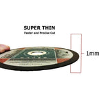 Toka TS46 Stainless Cut Off Wheel 4" (Super Thin) - Goldpeak Tools PH Toka