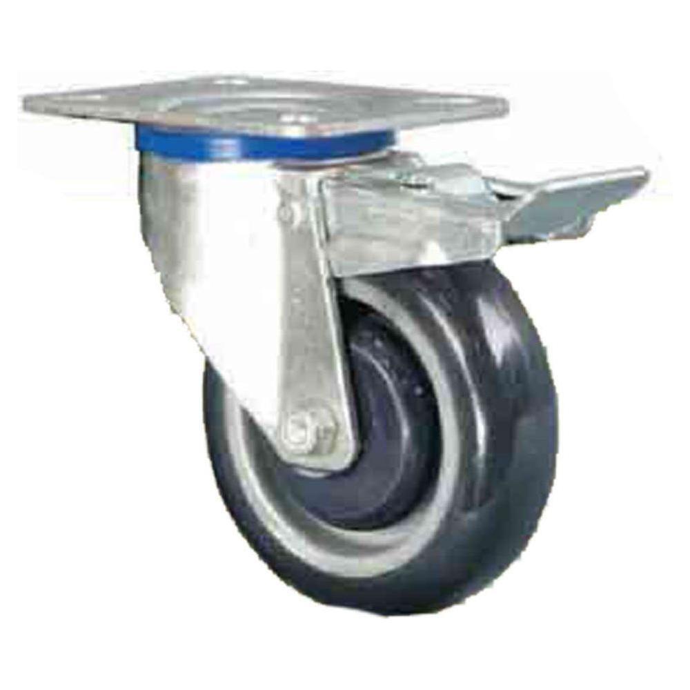 Viking Polyurethane Castor Wheels (510) (Swivel w/ Brake) | Viking by KHM Megatools Corp. Main image