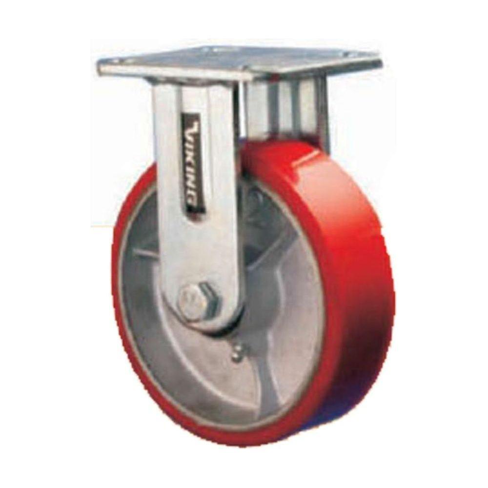 Viking Heavy-Duty PU on Cast Iron Wheel (713) (Fixed) | Viking by KHM Megatools Corp. Main image