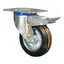 Viking Rubber on Steel Rim Castor Wheels (501) (Swivel w/ Brake) | Viking by KHM Megatools Corp.