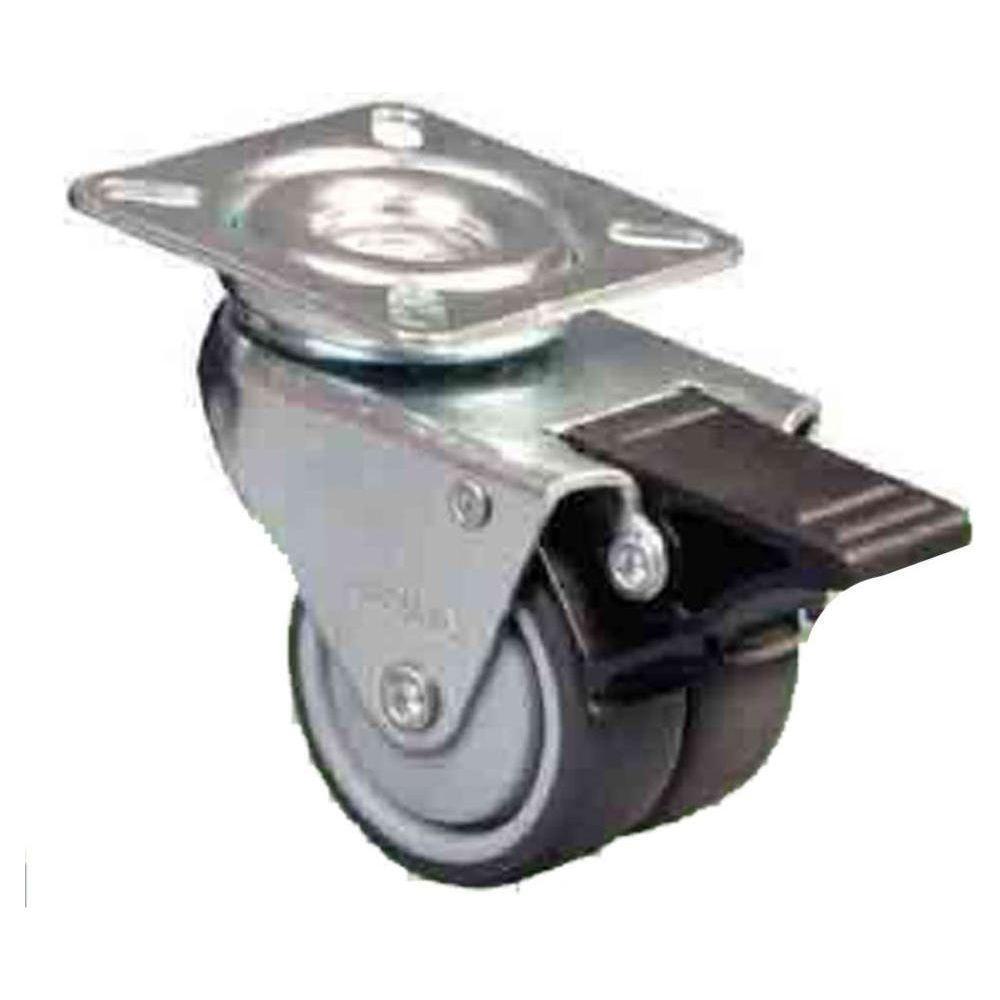 Viking TPR on PP Core Castor Wheels (420) (Swivel w/ Brake) | Viking by KHM Megatools Corp. Main image