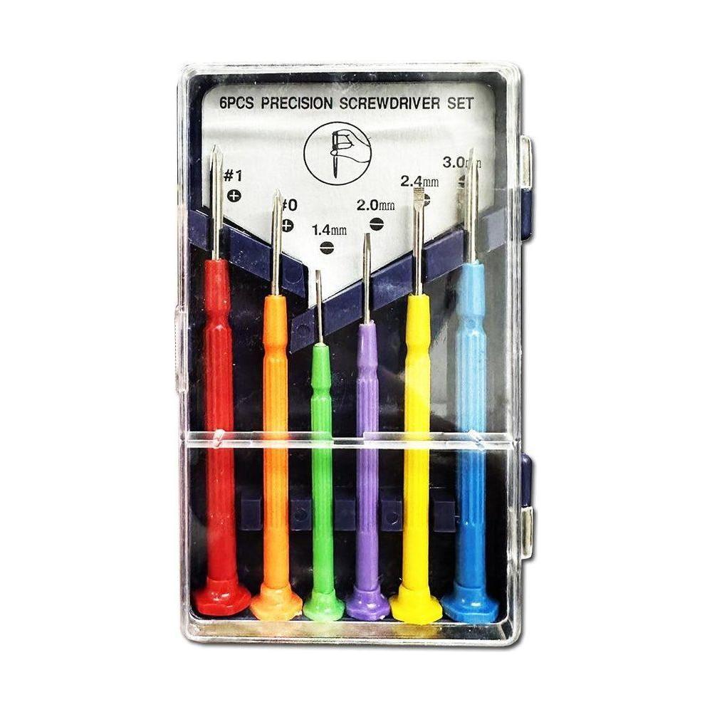 Topmax TPD-30008 6pcs Precision Screwdriver Set (Colored) - KHM Megatools Corp. Main image