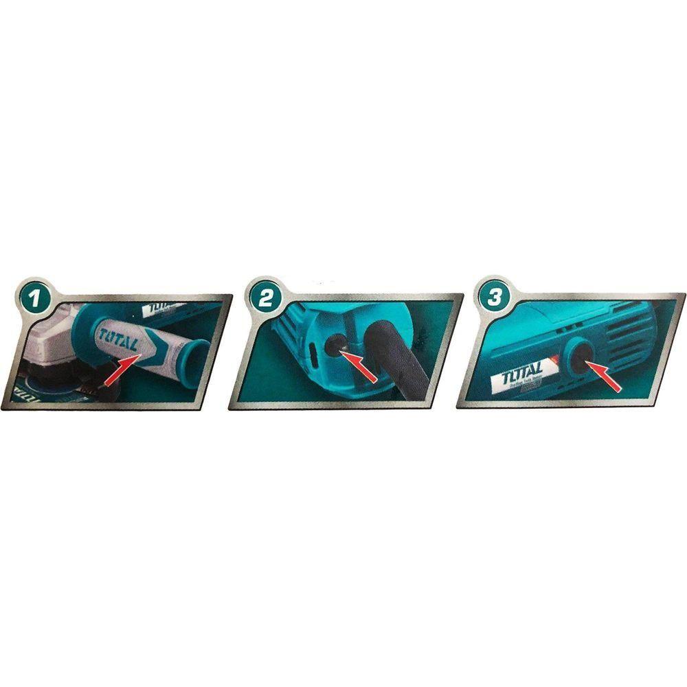 Total TG1071008 Angle Grinder Secondary image