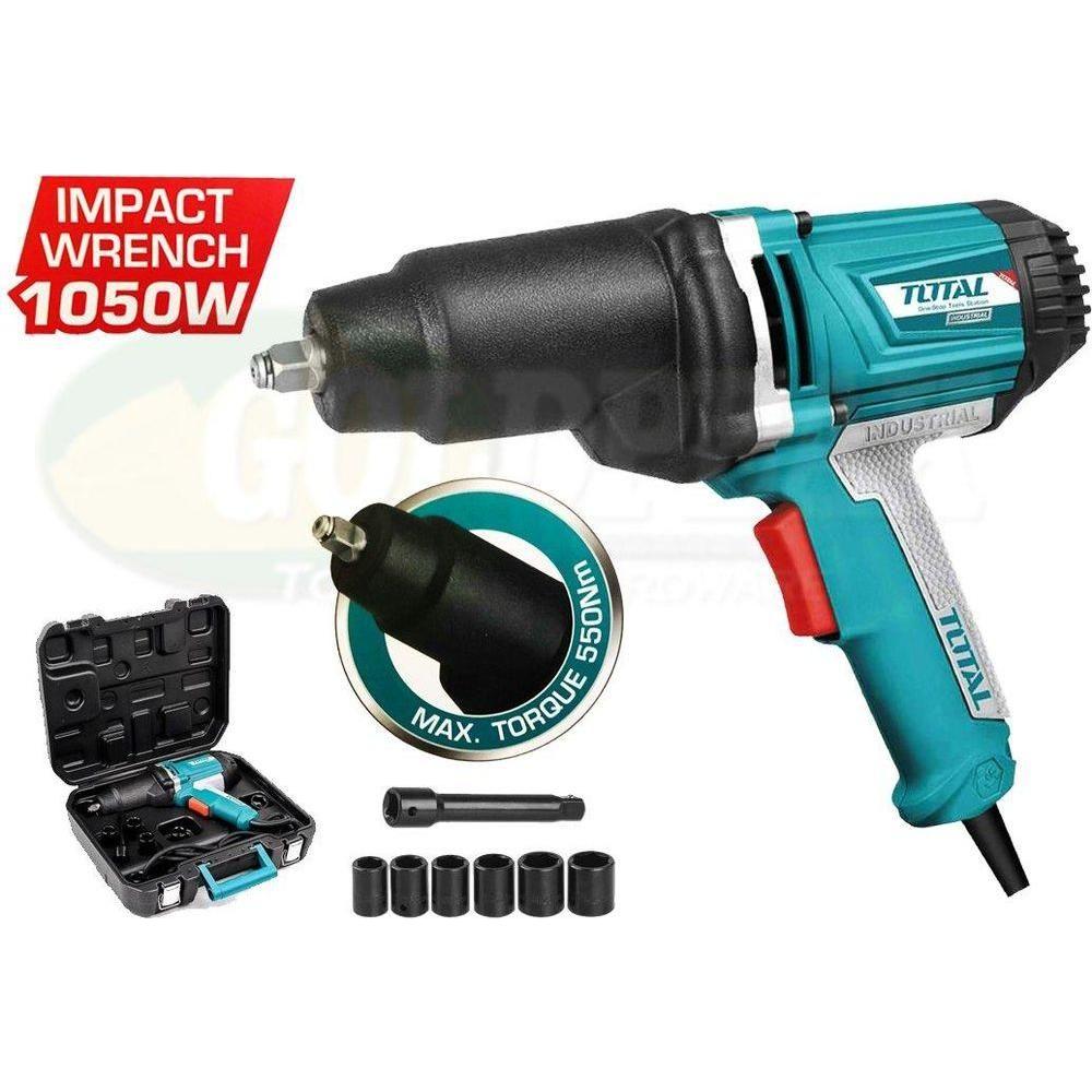 Total TIW10101 Impact Wrench Kit - Goldpeak Tools PH Total Main image
