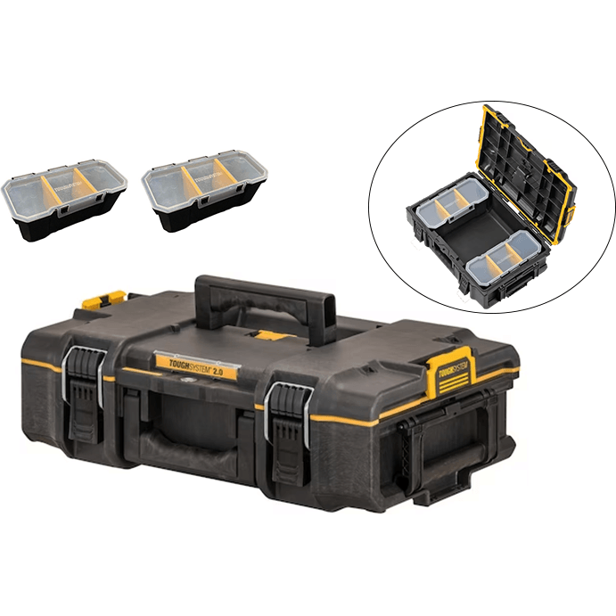 Dewalt DWST83293-1 Tool Box (Shallow) [DS166] {ToughSystem2} - KHM Megatools Corp. Main image