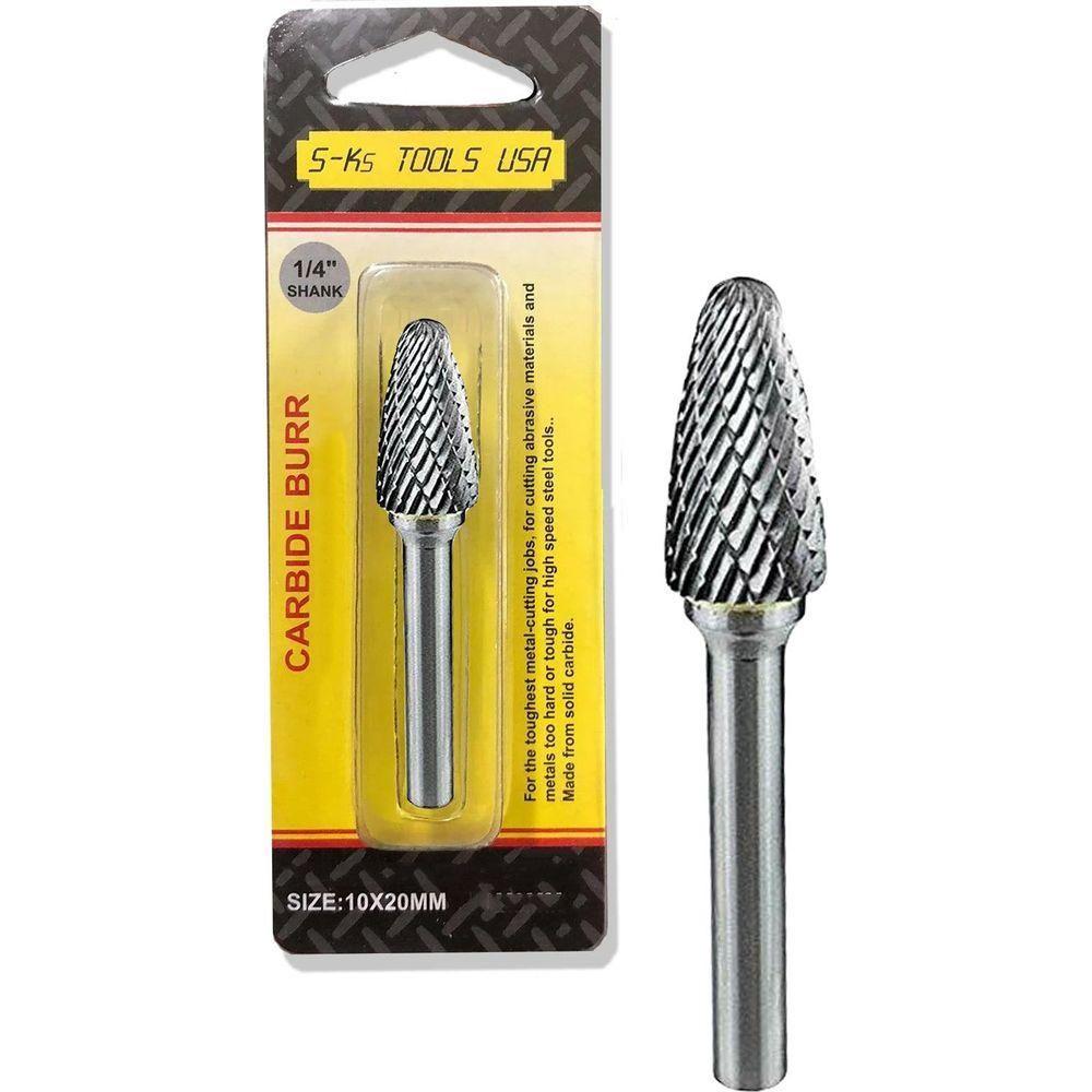 S-Ks Tools TR1020 Carbide Burrs (Tree Radius) for Grinding | S-Ks Tools USA by KHM Megatools Corp. Main image