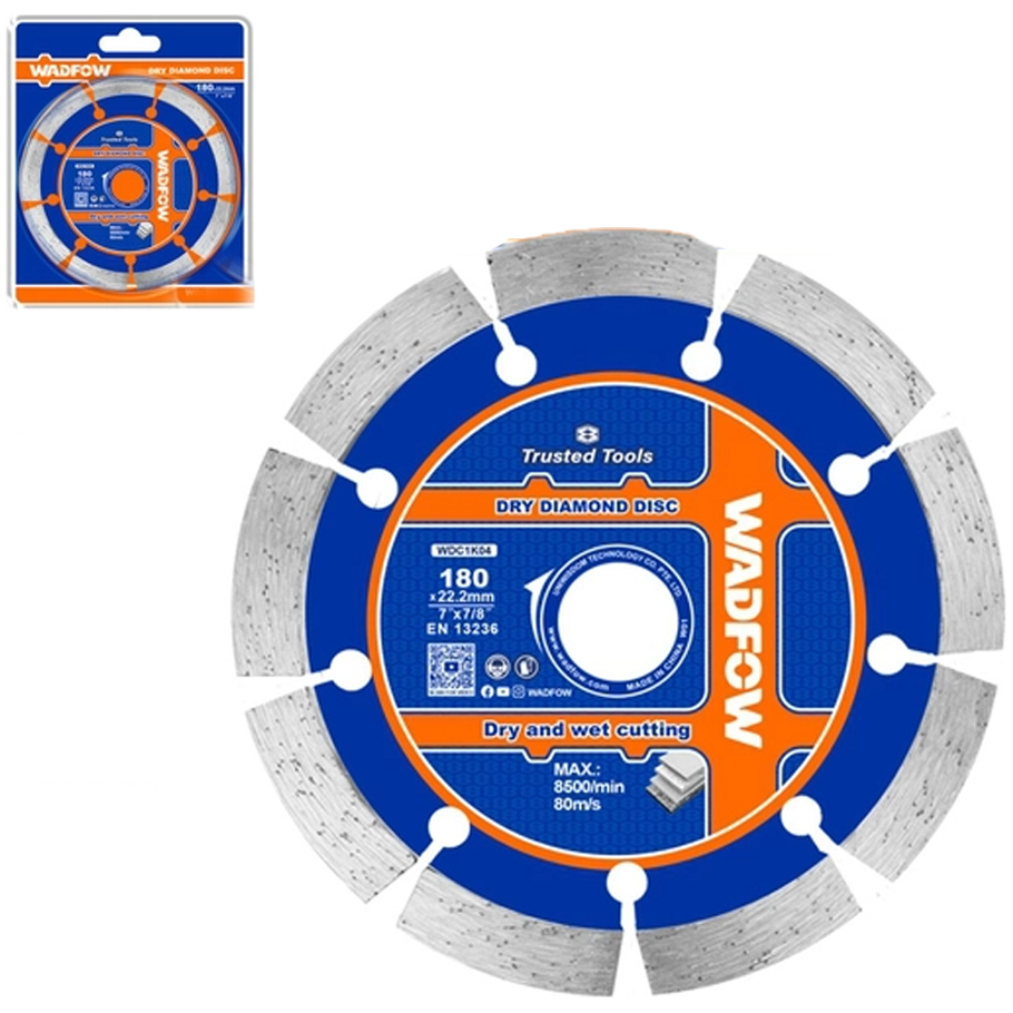 Wadfow WDC1K06 Dry Diamond Disc 4" | Wadfow by KHM Megatools Corp. Main image