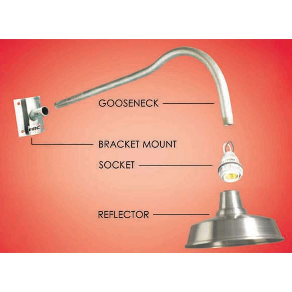 ARC Goose Neck for Lighting Reflector