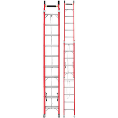 Trump TR-FG10X2 Extension Fiberglass Ladder 20-Steps