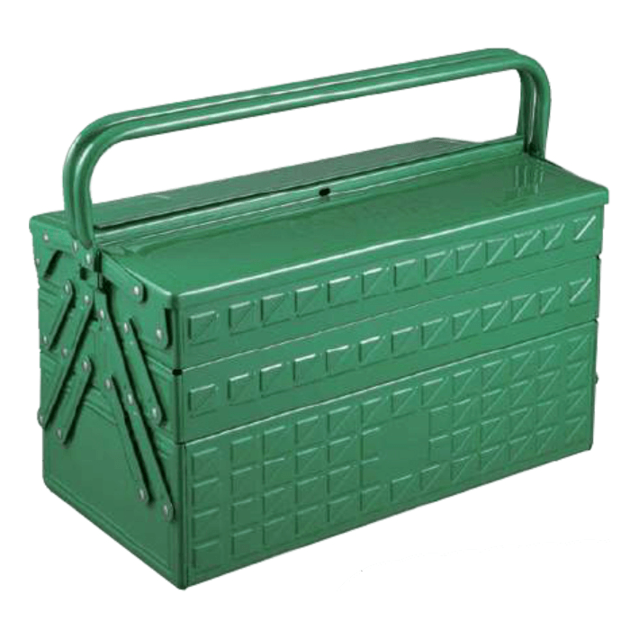 Hans TTB2-M Extra HD Metal Tool Box / Tote Tool Chest - KHM Megatools Corp. Main image