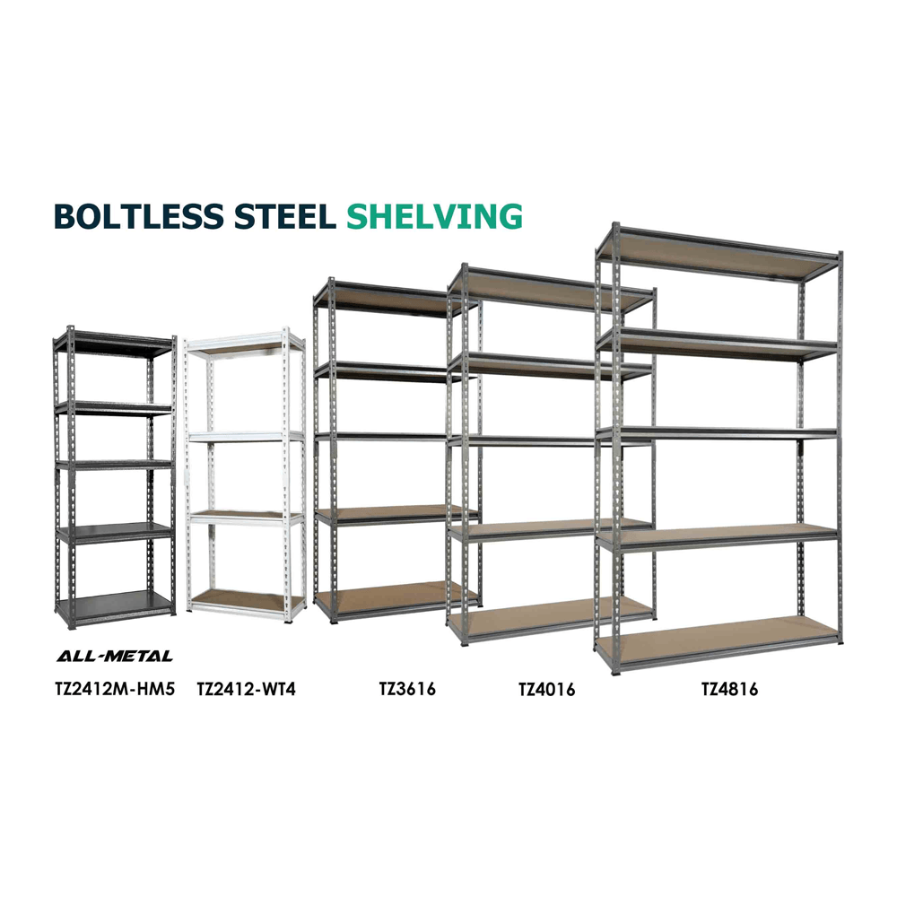 Turtle Rack Boltless Steel Shelvings / Industrial Rack - KHM Megatools Corp.