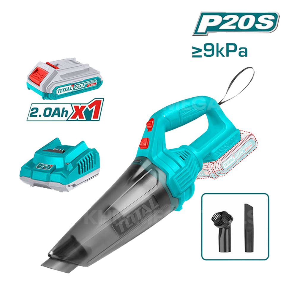 Total TVLI20126 Li-Ion Vacuum Cleaner 20V - ToolsSavvy.ph Main image