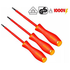 Ingco HKISD0308 3pcs Insulated VDE Screwdriver Set 1000V - KHM Megatools Corp.