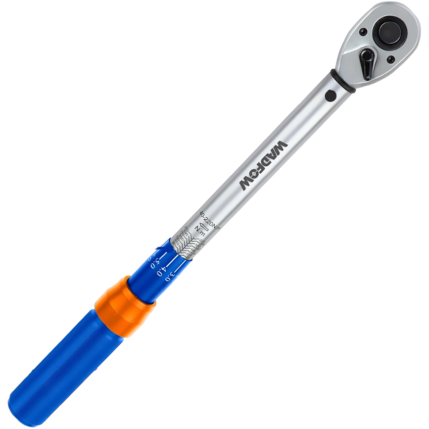 Wadfow WWQ1D14 Preset Torque Wrench 1/4" | Wadfow by KHM Megatools Corp. Main image