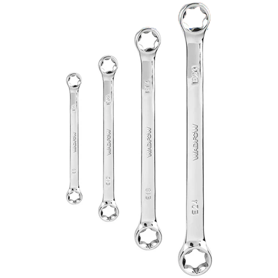 Wadfow WFR2404 Star Box End Wrench Set 4Pcs | Wadfow by KHM Megatools Corp. Main image