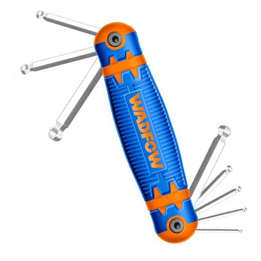 Wadfow WHK2281 Ball Point Hex Key 8Pcs | Wadfow by KHM Megatools Corp. Main image