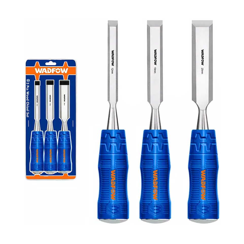 Wadfow WWC2203 Wood Chisel 3Pcs Set | Wadfow by KHM Megatools Corp. Main image