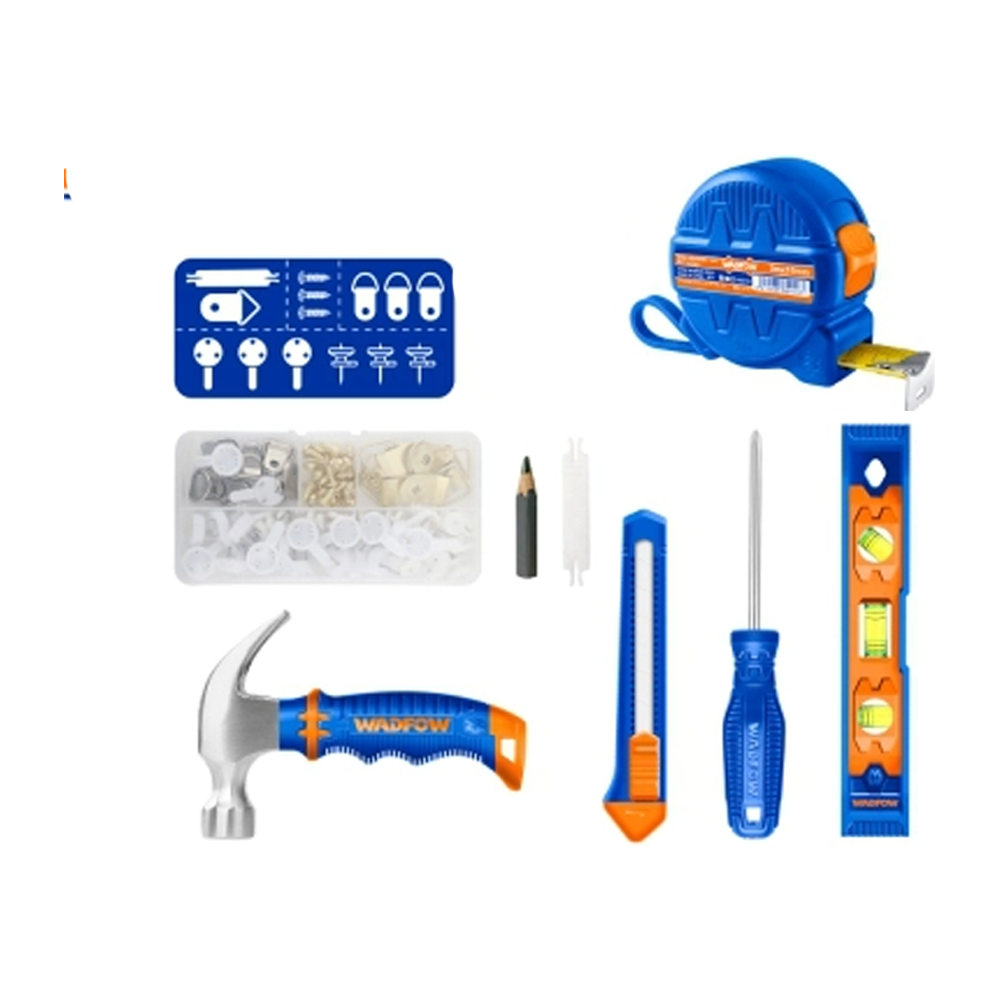Wadfow WHS2B68 Picture Hanging Tool Set 68Pcs Secondary image