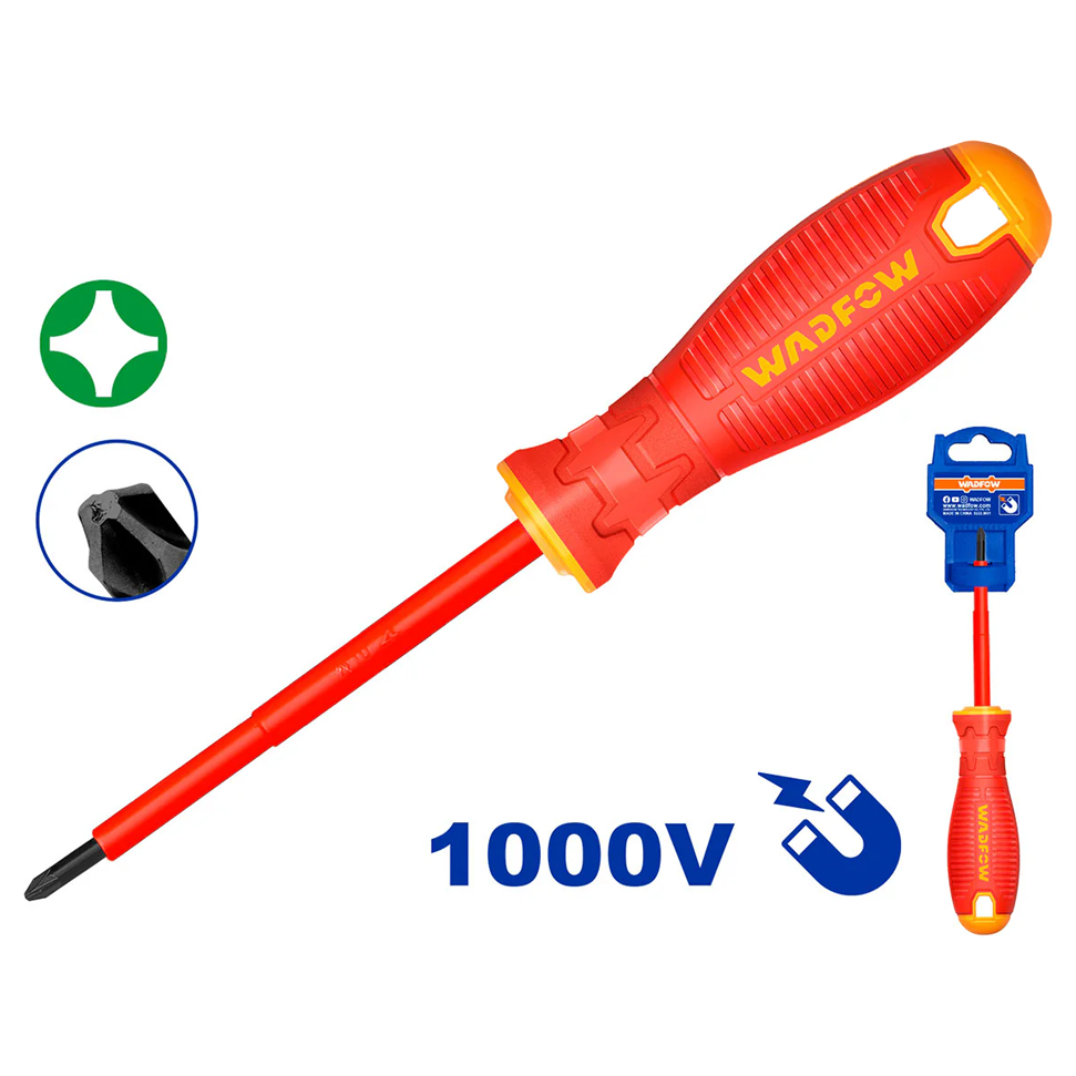 Wadfow WSD7224 Insulated Screwdriver PH2 | Wadfow by KHM Megatools Corp.