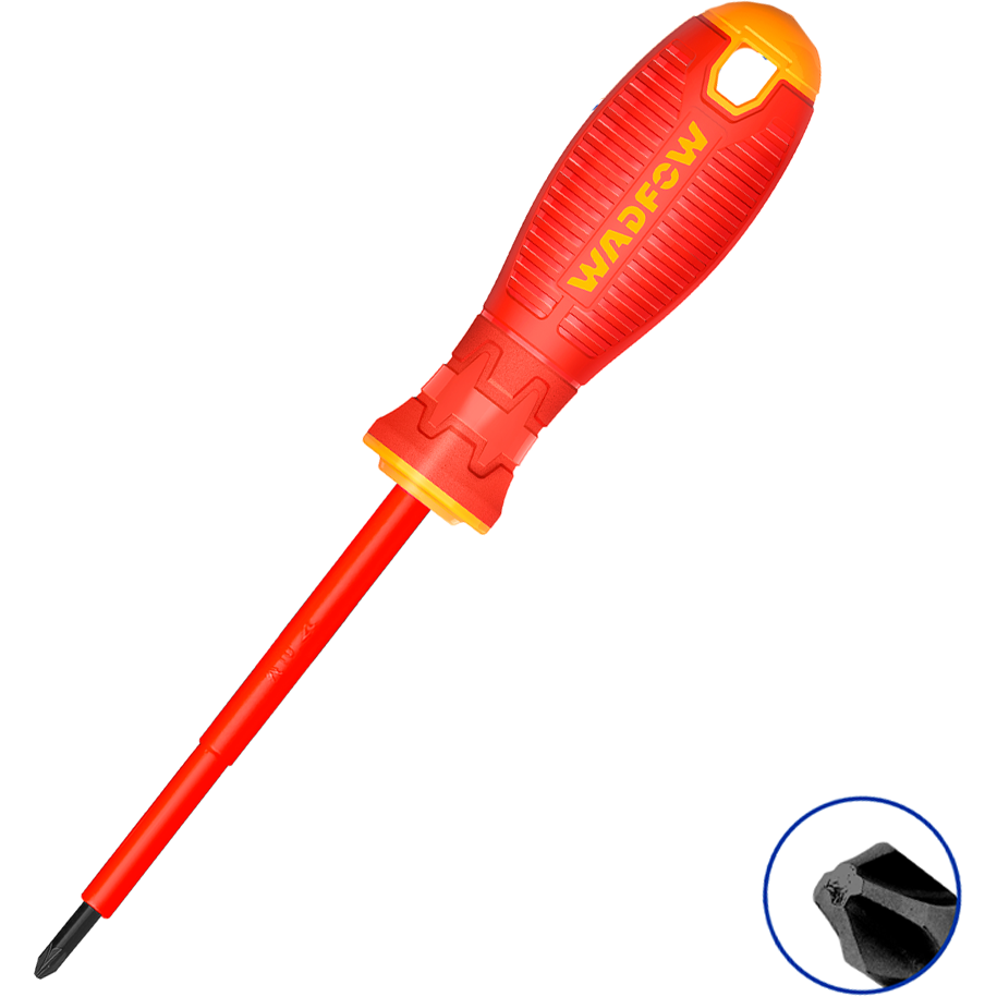 Wadfow WSD7273 Insulated Pozidriv Screwdriver PZ1 | Wadfow by KHM Megatools Corp. Main image