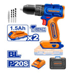 Wadfow WCDP551 Cordless Li-Ion Impact Drill 20V 1.5Ah | Wadfow by KHM Megatools Corp.