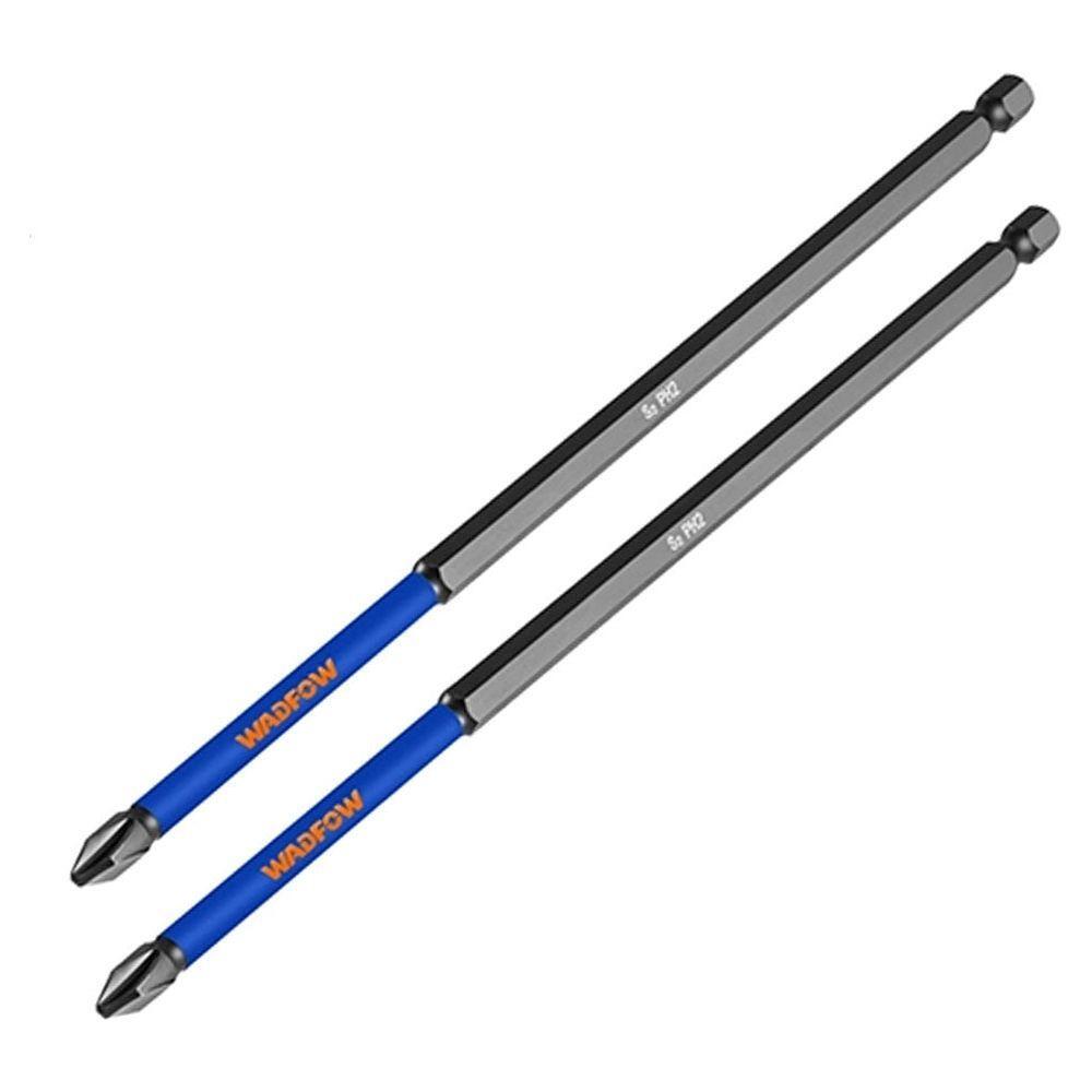 Wadfow WSV6K66 Impact Screwdriver Bits PH2x250MM 2Pcs | Wadfow by KHM Megatools Corp. Main image