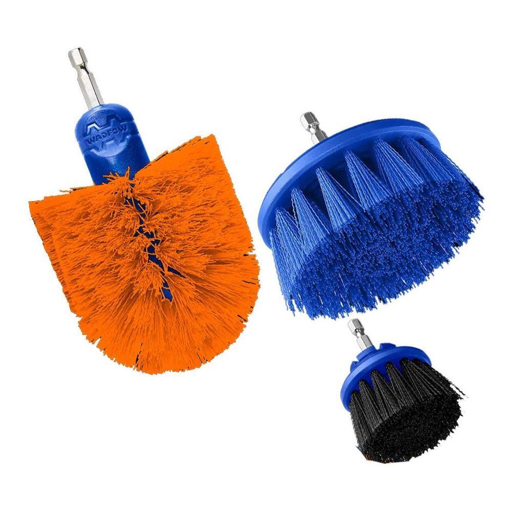 Wadfow WND5401 Multi-Purpose Brush Set 3Pcs | Wadfow by KHM Megatools Corp. Main image
