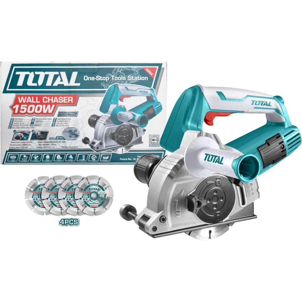 Total TWLC1256 Wall Chaser 1500W | Total by KHM Megatools Corp.