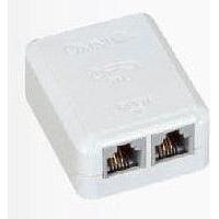 Omni WDT-005 Telephone Outlet Box 2 Lines | Omni by KHM Megatools Corp. Main image