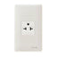 Omni WEA-401 Aircon Tandem Outlet With Plate 20A 250V (Flush Type) | Omni by KHM Megatools Corp.