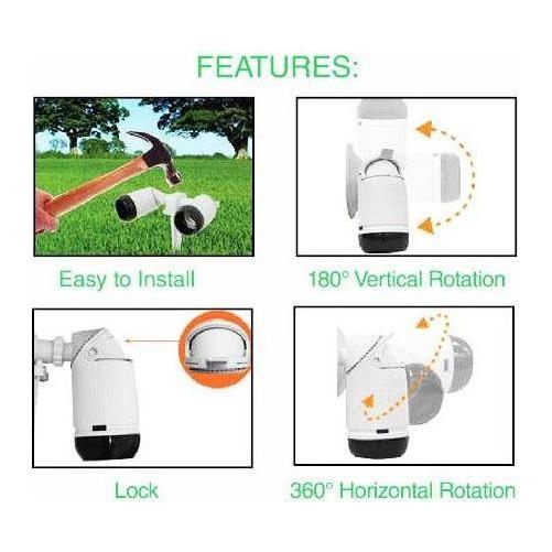 Omni E27-GWH/2 Deluxe Garden Twin Lamp Holder 130W 250V Secondary image