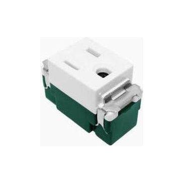 Omni WEG-203 Convenience Outlet with Ground 10A 250V (Flush Type) | Omni by KHM Megatools Corp. Main image