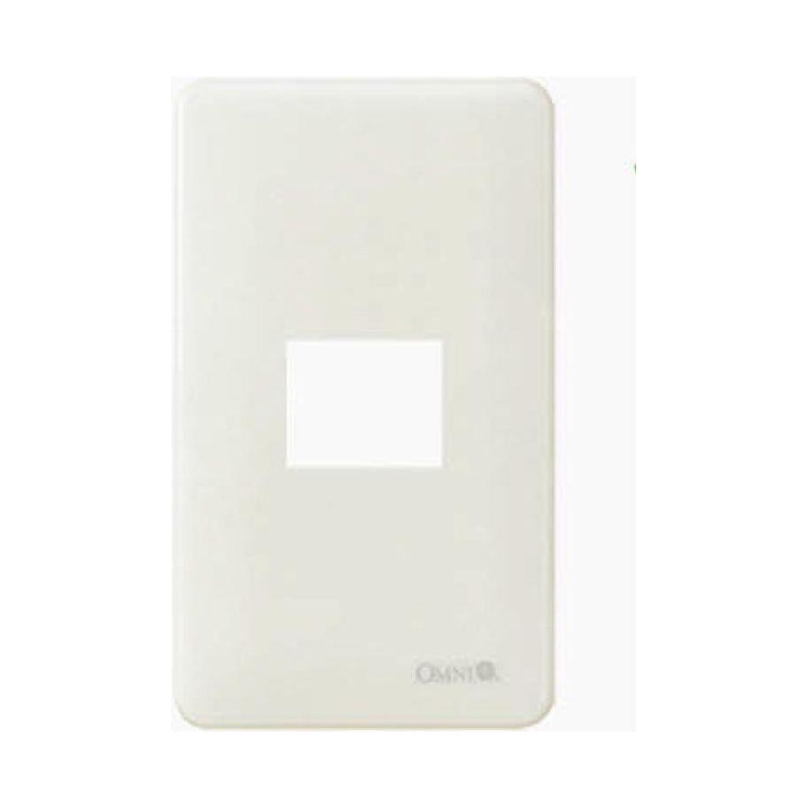 Omni WEP-101 1 Gang Plate (Flush Type) | Omni by KHM Megatools Corp. Main image