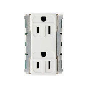 Omni WGD-402 Ground Duplex Convenience Outlet 16A 250V (Flush Type) | Omni by KHM Megatools Corp. Main image