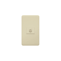 Royu WH211 1-Gang Telephone Modular Jack (Classic) | Royu by KHM Megatools Corp.