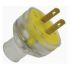 Omni WHR-102 Heavy Duty Rubber Plug 10A 25V (Transparent) | Omni by KHM Megatools Corp. Main image