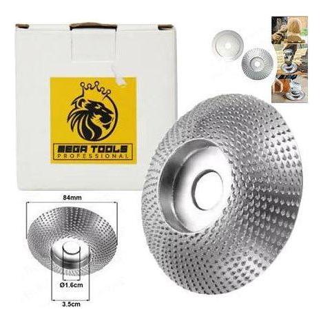 Megatools SD004M Wood Shaping Disc / Carving Wheel - KHM Megatools Corp. Main image