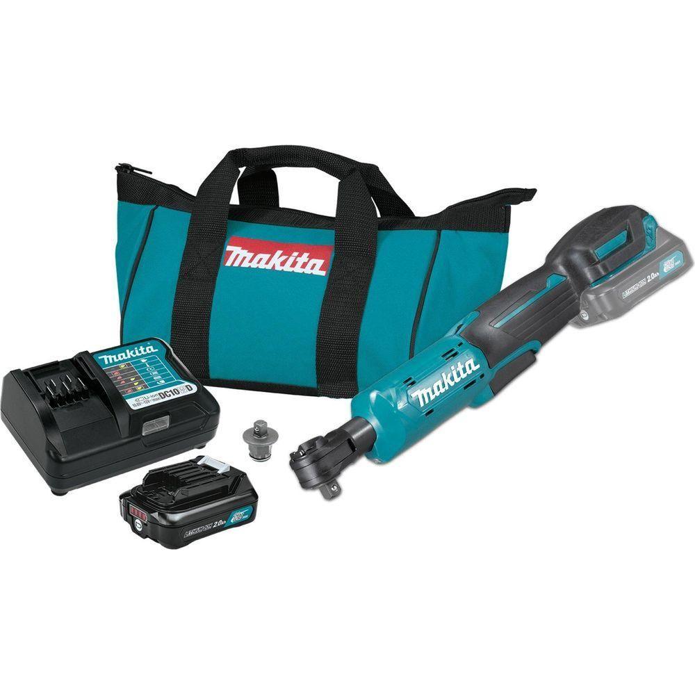 Makita WR100DWYE 12V Cordless Ratchet Wrench (CXT-Series) - Goldpeak Tools PH Makita Main image