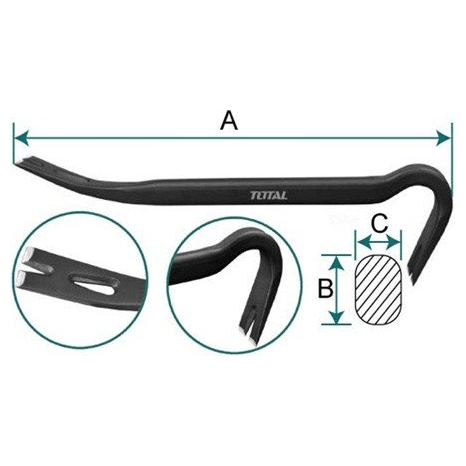 Total Wrecking Bar / Claw Bar Secondary image