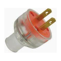 Omni WRR-101 Regular Rubber Plug 5A 250V (Transparent) | Omni by KHM Megatools Corp. Main image