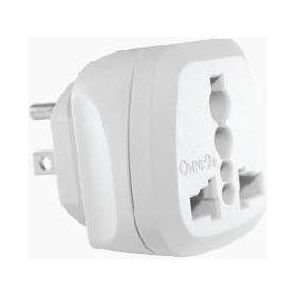 Omni WUA-003 Universal Adapter with Ground 15A 125V | Omni by KHM Megatools Corp.