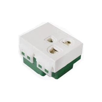 Omni WWG-203 Universal Outlet with Ground 16A (Wide Series) | Omni by KHM Megatools Corp.