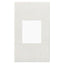 Omni WWP-111 1-Gang Plate for Universal Outlet with Ground & Aircon Tandem Outlet (Wide Series) | Omni by KHM Megatools Corp.