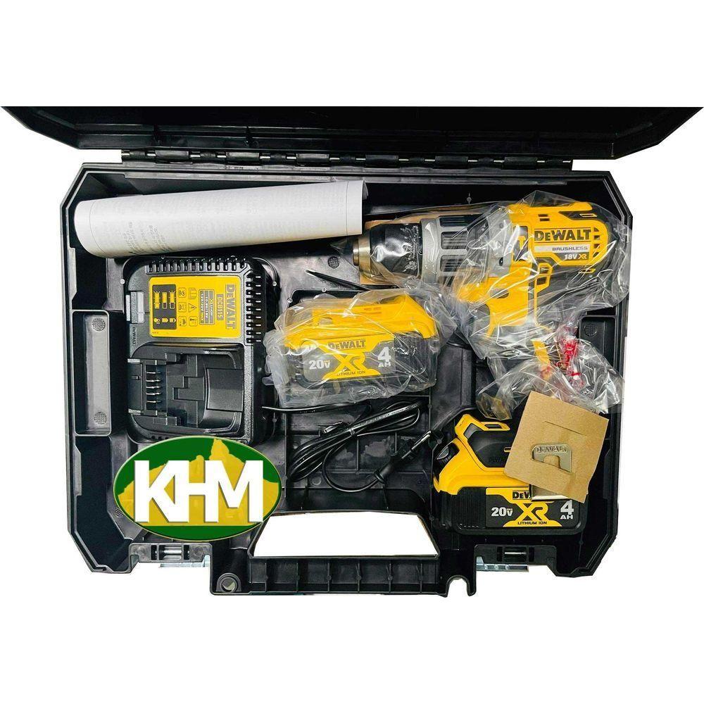 Dewalt DCD796M2 18V/ 20V Brushless Cordless Hammer Drill - Driver [Kit] Secondary image