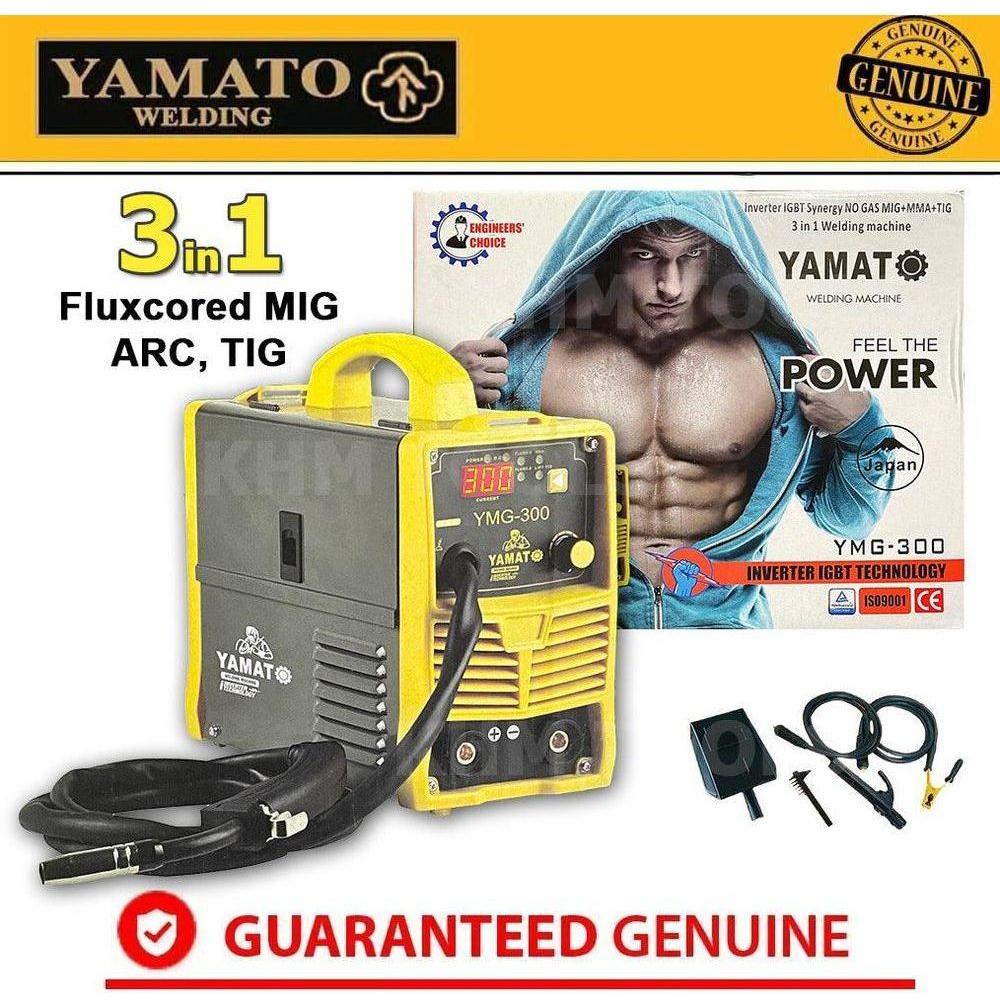 Yamato YMG-300 3in1 DC Inverter Multi Process Welding Machine (MIG,ARC,TIG) - KHM Megatools Corp.