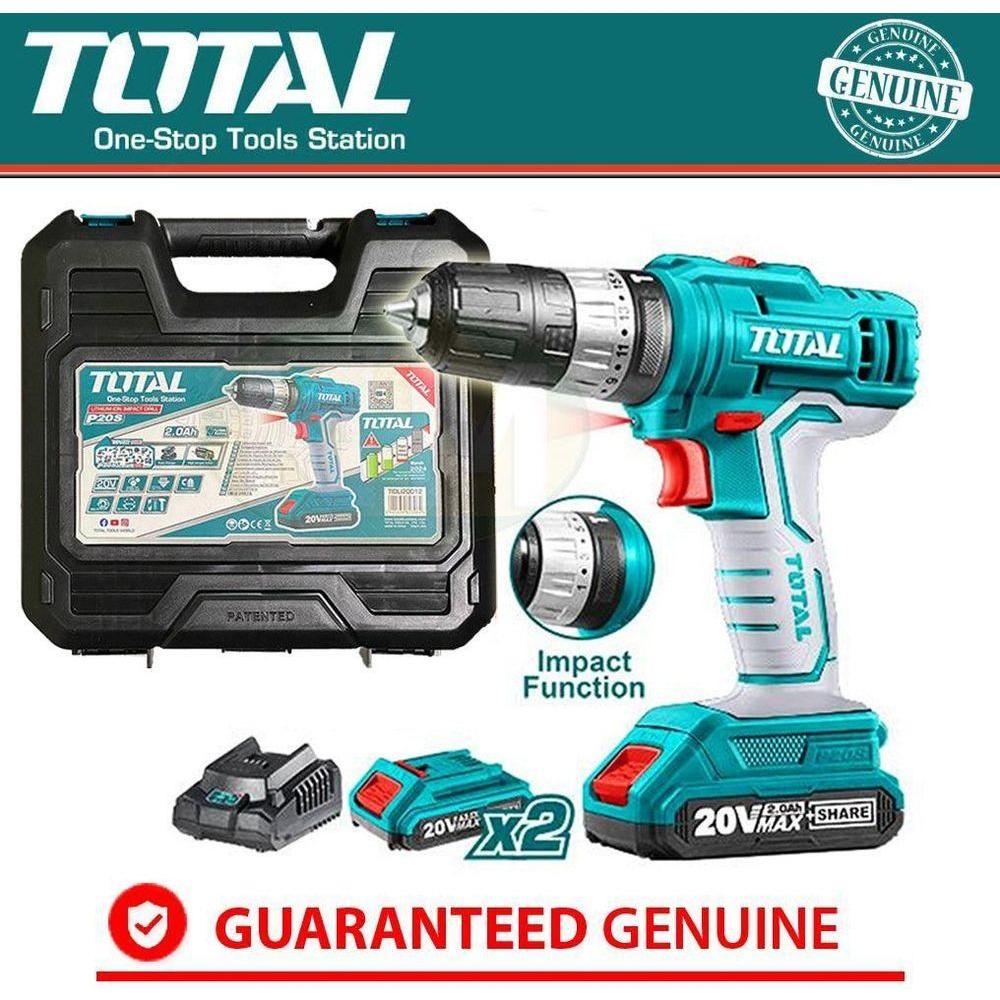 Total TIDLI20012 20V Cordless Impact Drill / Hammer Drill Secondary image