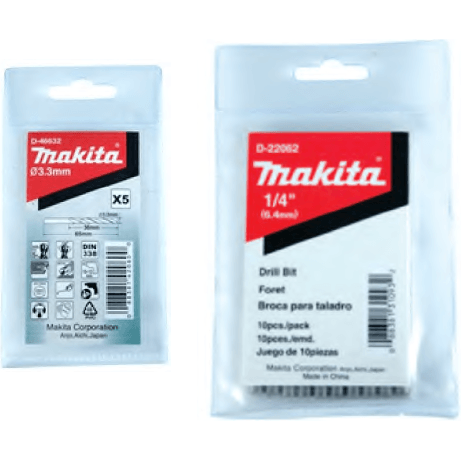 Makita HSS-G Metal Drill Bit (Pouch Pack) [10/5pcs] - KHM Megatools Corp. Main image